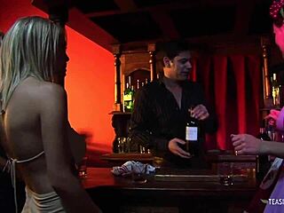 Hell yeah, lucky dude’s hard cock gets worked by three sexy chicks!