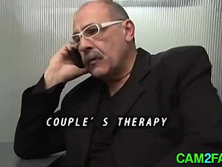 Mature Bisexual Therapist Provides Detailed Sex Therapy Session With Cumshot