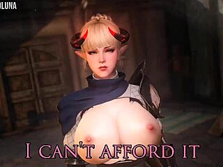 Hey, cute blonde demon in Skyrim, how’s it feel getting pounded in 3D anal action?