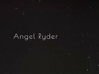 New girl Angel Ryder struggles with a fat dick