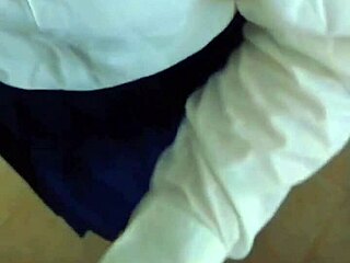 fucking my wife in red dress, but the observer wants in too, so i fuck both in this real homemade scene