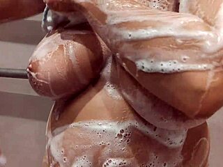 Hey Stepbrother Watch My Tits In Shower And Let Me Jerk Your Dick