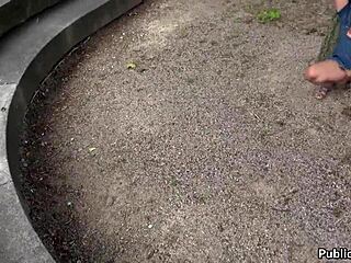 public sex in the city with slutwife marion... doggystyle flashing pov outdoor facial cumshot amateurs