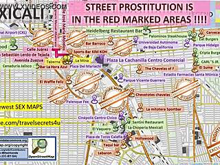 Mexicali Mexico Street Map Of Brothels And Prostitutes