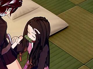 Tanjiro Nezuko Demon Slayer Hentai Sex Blowjob Handjob Cumshot