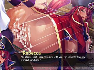 Pirate Booty And Bukkake Buccaneer Rebecca H In Bondage Anal Scene