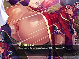 Pirate Booty And Bukkake Buccaneer Rebecca H In Bondage Anal Scene