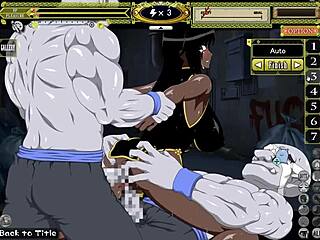 Beautiful anime girl masters Kung Fu in this gallery of an anime game walkthrough