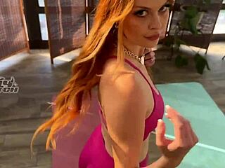 Caught Slutty Secretary with Butt Plug