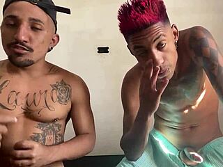 Trans boys show off their channel with some hot action
