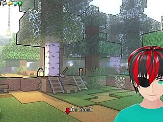 she slipped into hot underwear for a horny cosplay parody session