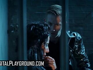 Madison Ivy Feels Intense Pleasure In Prison Roleplay Blowjob