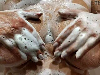 Hey Stepbrother Watch My Tits In Shower And Let Me Jerk Your Dick