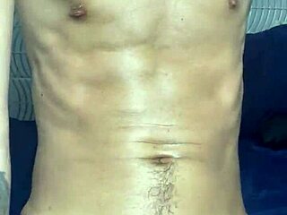 Damn, Brazilian Teen Jerks Off Solo After Wild Party Night!