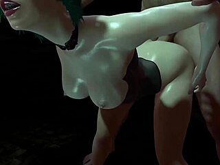 Pretty anime girl fucked hard from behind