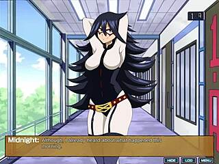 Beautiful teacher dominates me with her big boobs after anal sex in Boku no Hero Academia commentary