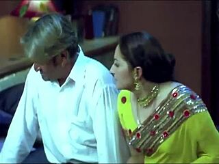 Indian aunty hides a naughty side while cleaning