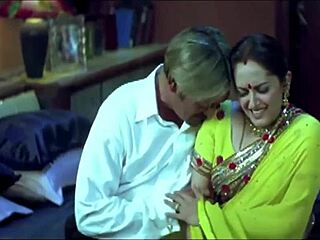 Indian aunty hides a naughty side while cleaning