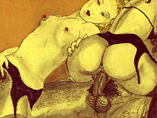 Vintage Erotic Comic Illustration