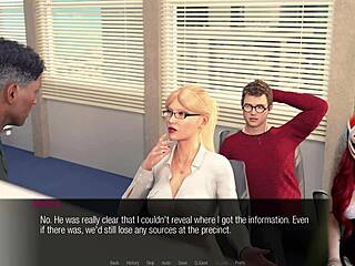 jessica oneils hard news ep 18 with big tits in stockings lingerie