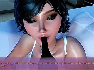 Is my stepmom teasing me with that bottle?