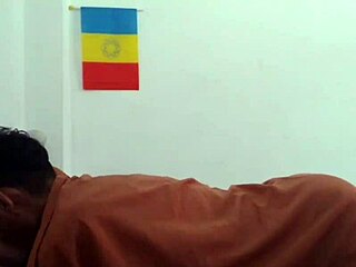 Hairy Gay Guy Gets Bareback Blowjob On Morning Erection