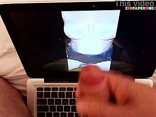 Pasticcioni tribute with a hot handjob and cum tribute