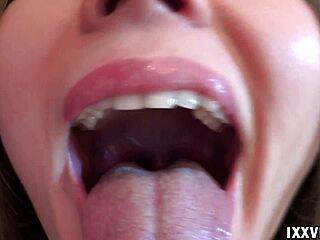 Ananta Shakti Sucks Dildo Intensely