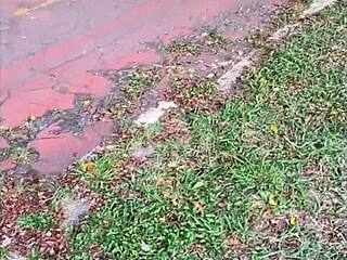 Blonde Novinho Finds Big Black Cock On Street