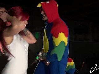 Aris Dark Follandose En Público Un Buen Pollón