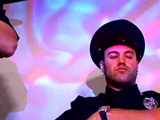 Femdom and busty blond satisfy cocks with assholes and twats in group sex