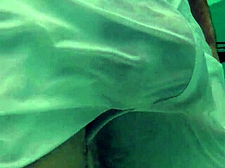 Pool boy Xnxxjohn in crossdressing scene in transparent swimwear