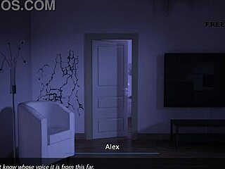 Dreams Of Desire: Bottle Spinning Game Turns Into Lesbian Sex for Alice and Landlady