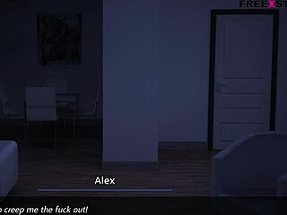 Dreams Of Desire: Bottle Spinning Game Turns Into Lesbian Sex for Alice and Landlady