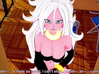 android 21 dragon ball transformation fantasy