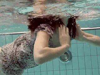 loris licicia super hot underwater swimming naked