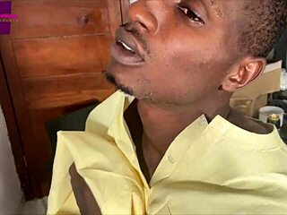 Big cock teacher licks wet pussy before fucking teen ebony