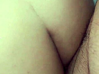 Surprise bathroom encounter with mature big ass