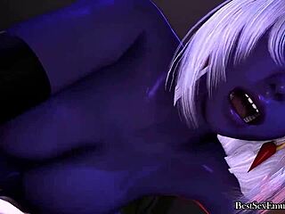 3D milfka si užívá facial a šukání kundy