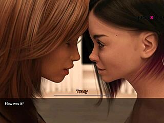 Dreams Of Desire: Bottle Spinning Game Turns Into Lesbian Sex for Alice and Landlady