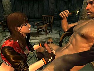 Miya Gets Fucked Hard in Skyrim 3D POV Scene