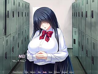 bullied bribe ep1 grabbing huge tits in anime game