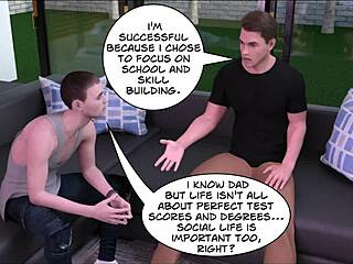 Busty Big Ass Mature Cheats on Cuckold with Old Big Cock in 3D Comic