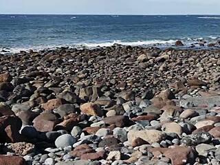 Blind lust in public with big tits