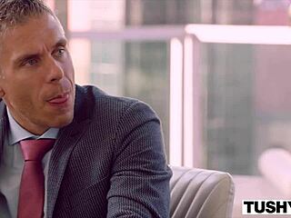 Tushy is so much better with anal sex. Blonde bends over for doggystyle.