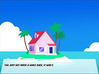 i can’t believe how hot this foxicube android 18 parody game gets!