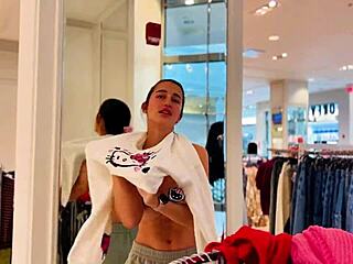 Outdoor solo compilation of public slut dressing up taboo