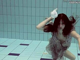 loris licicia super hot underwater swimming naked