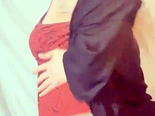 Hot Blonde Dances in Crotchless Panties!