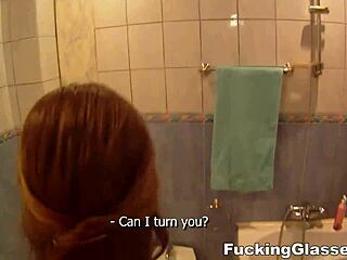 fucking glasses - wannabe model alice gets fucked teen porn